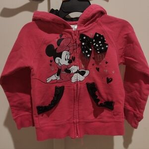 Disney Minnie Mouse Red Hoodie for Kids